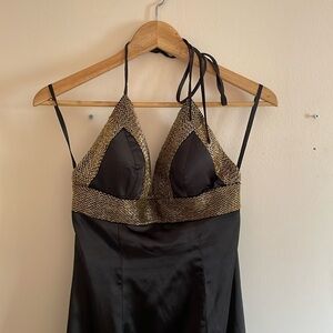 Beautiful long back dress